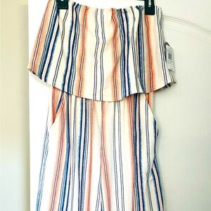 Strapless pants jumper